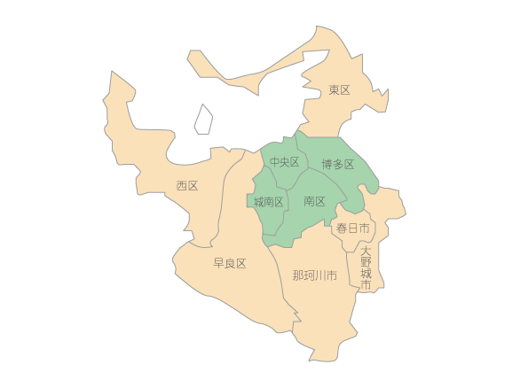 配達エリアマップ