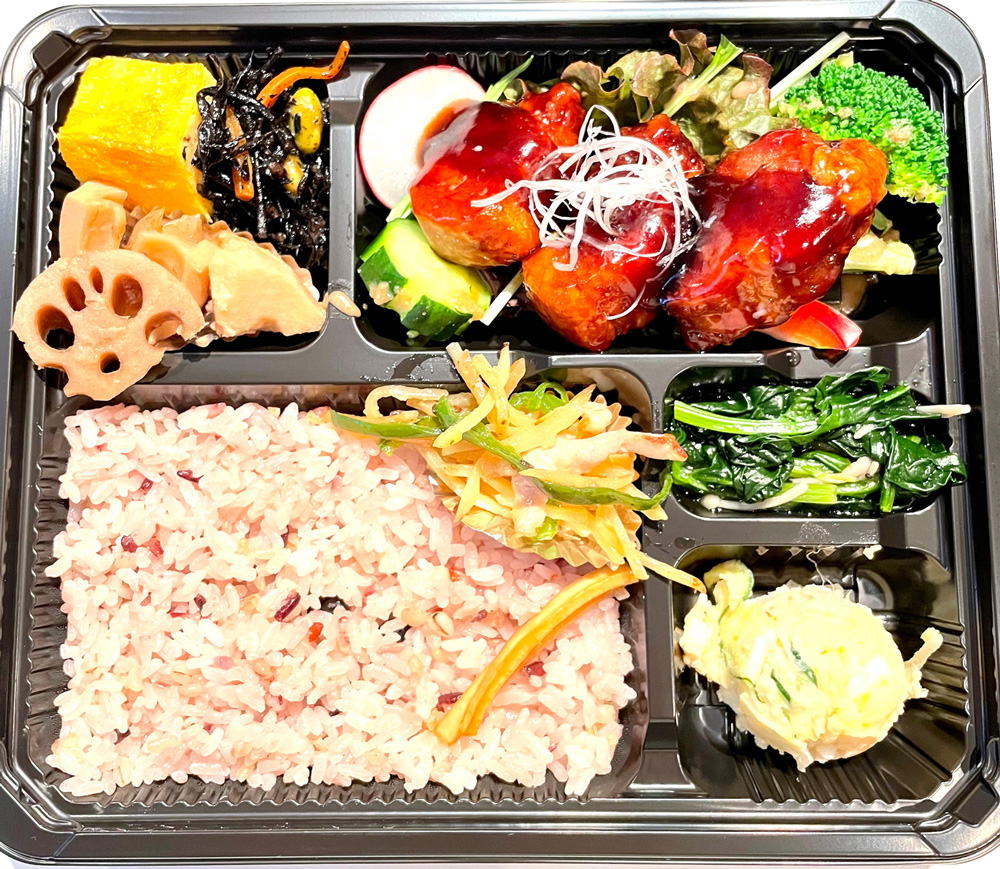 黒酢すぶた(15分程度かかります)